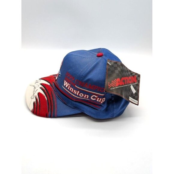 Dale Jarrett NASCAR Hat One Size Chase Authentic Winston Cup Series Signed NEW - Picture 5 of 9